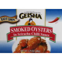 Geisha Oyster, Smoked, Hot - 3.75 Ounce