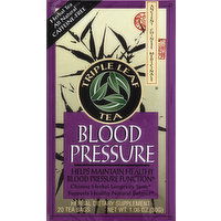 Triple Leaf Tea Herbal Tea, Blood Pressure, Caffeine-Free, Bags, 20 Each