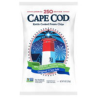 Cape Cod Kettle Cooked Original Potato Chips - 8 Ounce