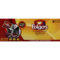 Instant coffee packets folgers Classic Roast,Ground Coffee - 36 Each