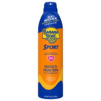 Banana Boat Clear Broad Spectrum SPF 50 Sunscreen Spray Family Size - 9.5 Ounce