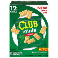 Club Crackers, Original, Minis, 12 Pack - 12 Each