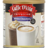 Caffe D Vita Cappuccino, White Chocolate, Premium Instant - 2 Pound