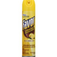 Favor Furniture Polish, Brilliant Shine, Fresh Lemon Scent - 9.7 Ounce