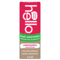 Hello Fluoride Free Kids Toothpaste - 4.2 Ounce