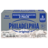 Philadelphia Cream Cheese, Original, 2 Pack - 2 Each