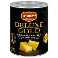 Del Monte Pineapple Chunks, in 100% Pineapple Juice - 20 Ounce