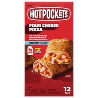 Hot Pockets Italian Style Seasoned Crust Four Cheese Pizza Sandwiches