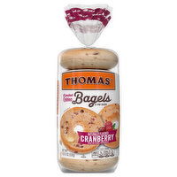 Thomas' Bagels, Pre-Sliced, Cranberry - 6 Each