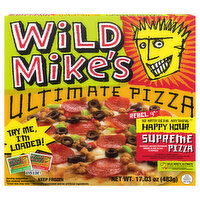 Wild Mike's Happy Hour Ultimate Supreme Rebel 9 Inch Pizza - 17.03 Ounce