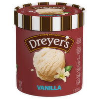 Dreyer's Frozen Dairy Dessert, Vanilla - 1.5 Quart