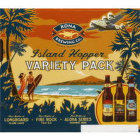 Kona Beer, Island Hopper Variety Pack - 144 Ounce