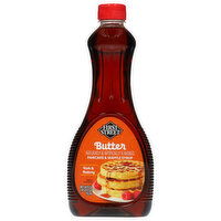 First Street Pancake & Waffle Syrup, Butter - 24 Fluid ounce