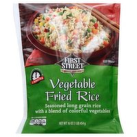 First Street Vegetable Fried Rice - 20 Ounce