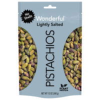 Wonderful Pistachios, Lightly Salted, No Shells - 12 Ounce