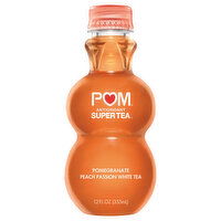 Pom White Tea, Pomegranate Peach Passion, 12 Fluid ounce