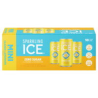 Sparkling Ice Zero Sugar Classic Lemonade Mini Sparkling Water - 10 Each