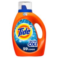 Tide Tide Ultra Oxi Liquid Laundry Detergent, 59 Loads, 84 fl oz, 84 Fluid ounce