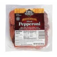 First Street Sliced Pepperoni - 48 Ounce