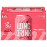 The Finnish Long Drink Gluten Free Cranberry Gin - 6 Each