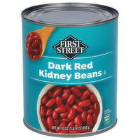 First Street Dark Red Kidney Beans - 30 Ounce
