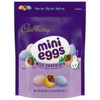 Cadbury Eggs Mini Milk Chocolates with A Crisp Sugar Shell - 26.5 Ounce