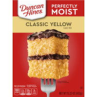 Duncan Hines Perfectly Moist Classic Yellow Cake Mix, 15.25 Ounce