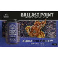 Ballast Point Beer, India Pale Ale, Aloha Hazy - 6 Each