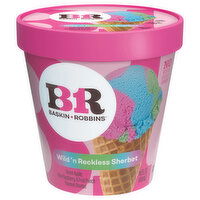 Baskin Robbins Sherbet, Wild 'n Reckless - 14 Fluid ounce