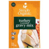 Simply Organic Turkey Flavored Gravy Mix - 0.85 Ounce