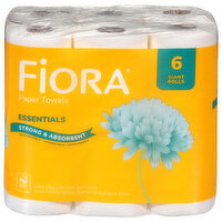 FIORA ESSENTIALS PAPER TOWELS - 6 Each