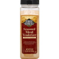 First Street Meat Tenderizer, Seasoned - 35 Ounce