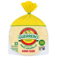 Guerrero Yellow King Size Corn Tortillas - 30 Each