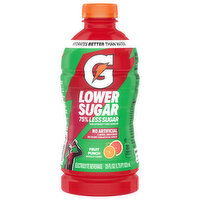 Gatorade Lower Sugar Fruit Punch Electrolyte Beverage - 28 Fluid ounce