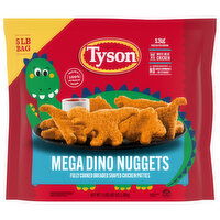 Tyson Mega Dino Nuggets - 80 Ounce