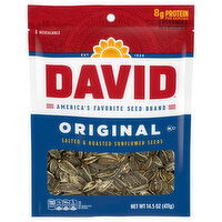 David Salted & Roasted Original Sunflower Seeds - 14.5 Ounce