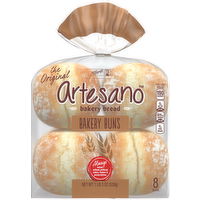 Artesano Hamburger Bun 8 ct - 8 Each