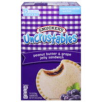 Smucker's Sandwich, Peanut Butter & Grape Jelly, 15 Each