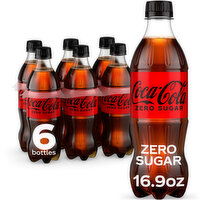 Coca-Cola Zero Sugar  Diet Soda Soft Drink - 6 Each