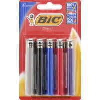 BiC Lighters, Classic - 5 Each