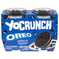 YoCrunch Lowfat Vanilla Yogurt - 4 Each