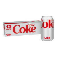 Diet Coke Soda Soft Drink, 12oz