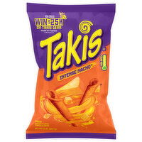 Takis Tortilla Chips, Intense Nacho, Non Spicy - 9.9 Ounce