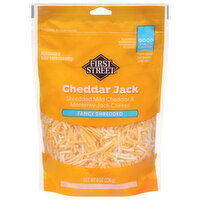 First Street Cheese, Cheddar Jack, Fancy Shredded