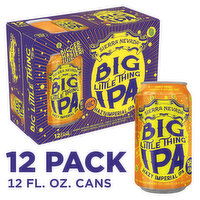 Sierra Nevada Sierra Nevada Big Little Thing Hazy Imperial IPA Craft Beer 12 Pack (12oz Cans) - 12 Fluid ounce