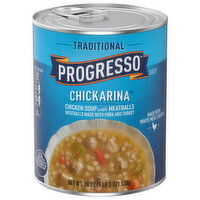 Progresso Soup, Chickarina, Traditional - 19 Ounce