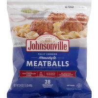 Johnsonville Meatballs, Homestyle, 24 Ounce