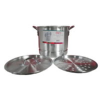 Sazon 16 Qt Aluminum Stock Pot 1 ea, 1 Each