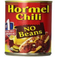 Hormel Chili No Beans - 90 Ounce