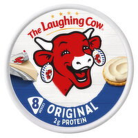 The Laughing Cow Creamy Original Spreadable Cheese Wedges, 5.4 oz Box (8 Count) - 8 Each